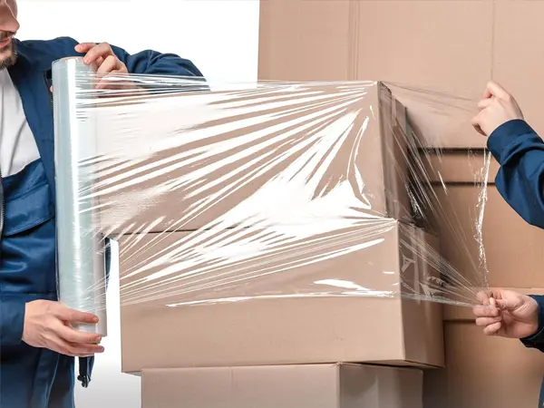 Wytrzymała, ręczna folia stretch ulepszająca opakowania do logistyki przemysłowej